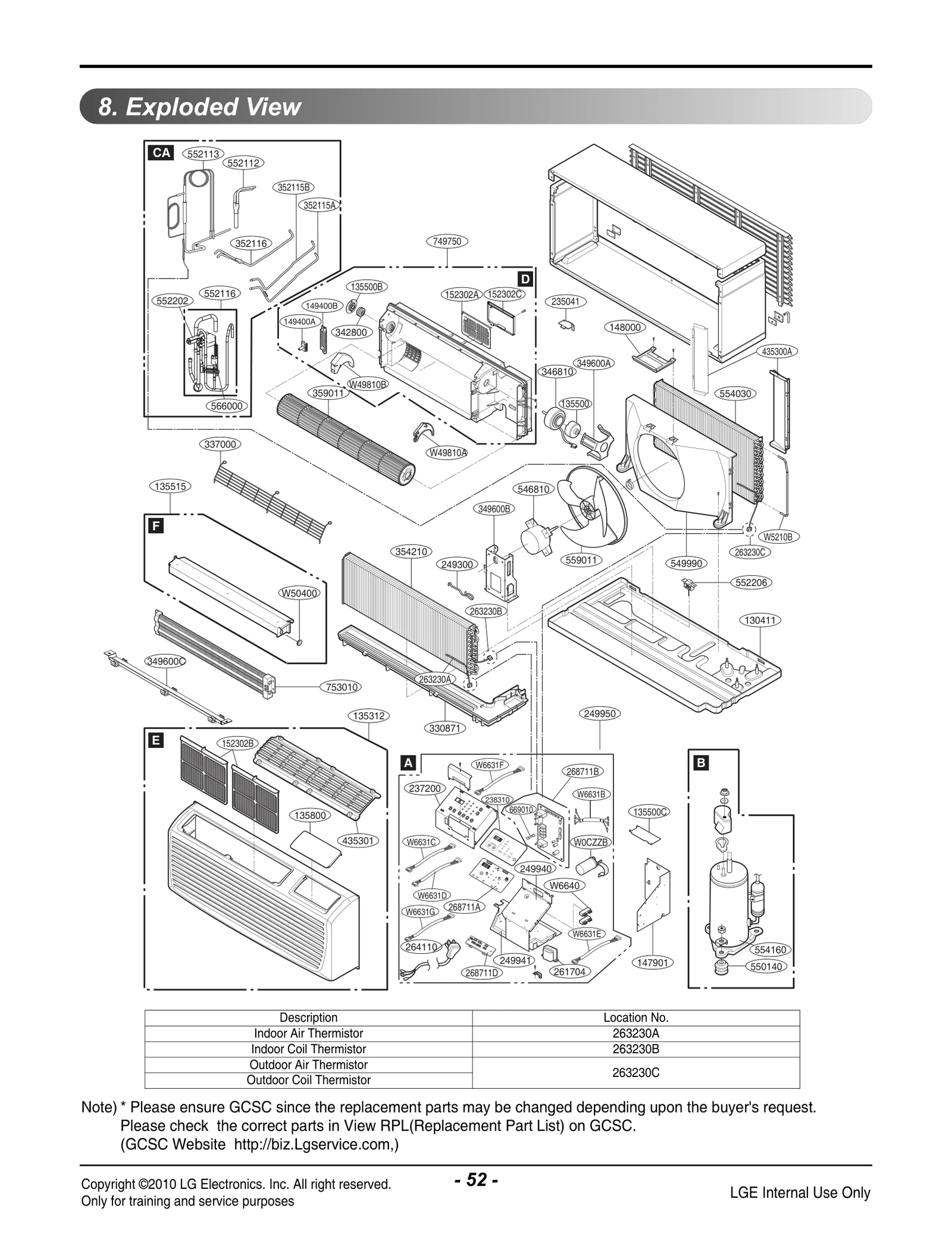 Indoor Base Assembly