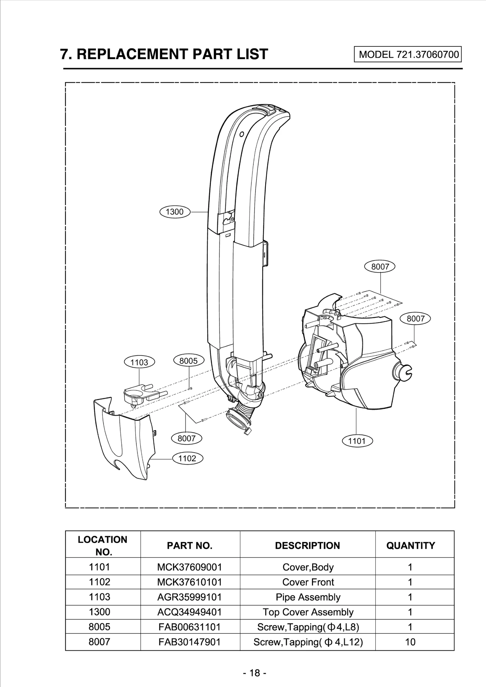 Top Cover Assembly