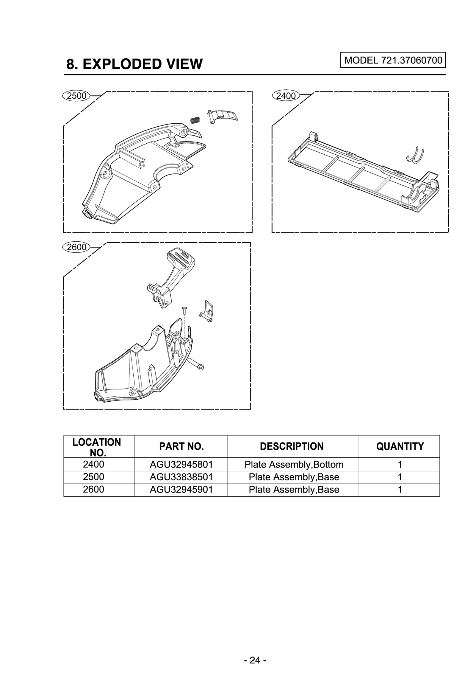 Base Plate Assembly