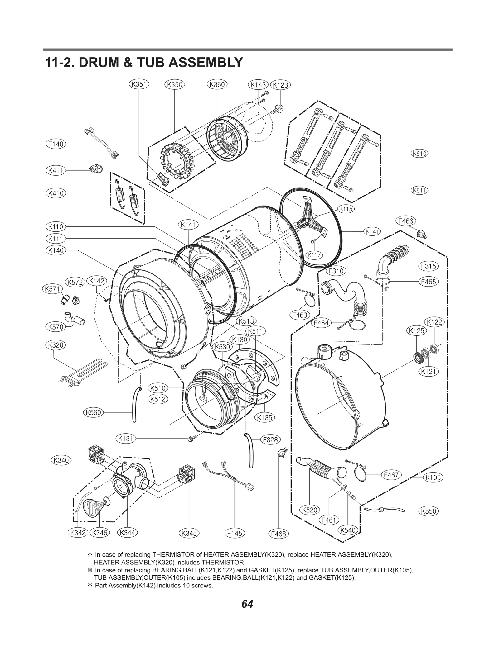 Outer Tub Assembly