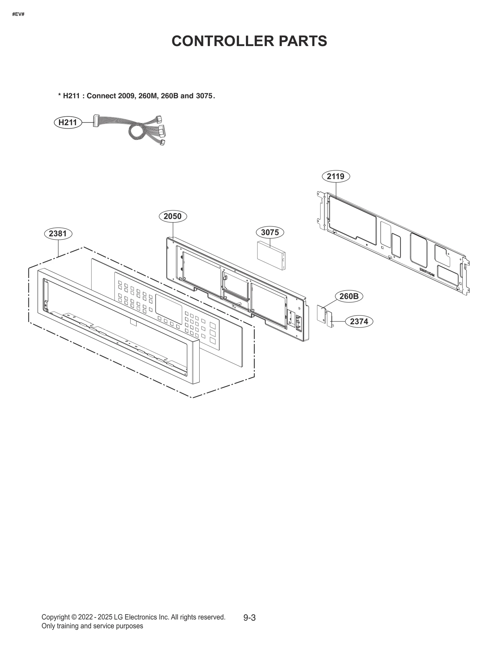 Controller Parts Assembly