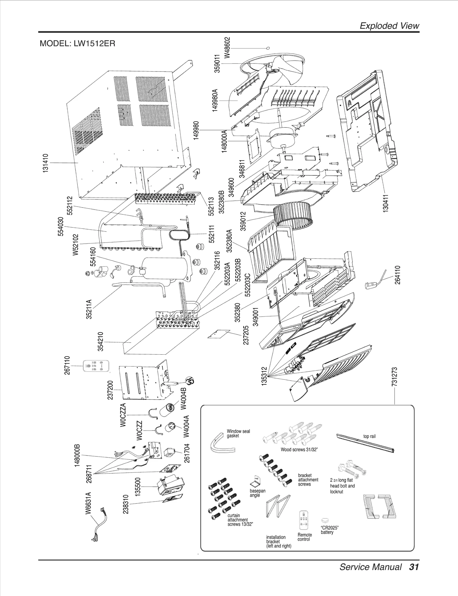 Air Conditioner Installation Part Assembly