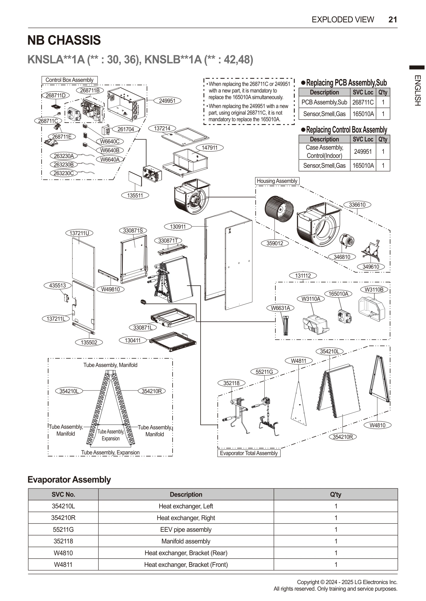 Evaporator Assembly