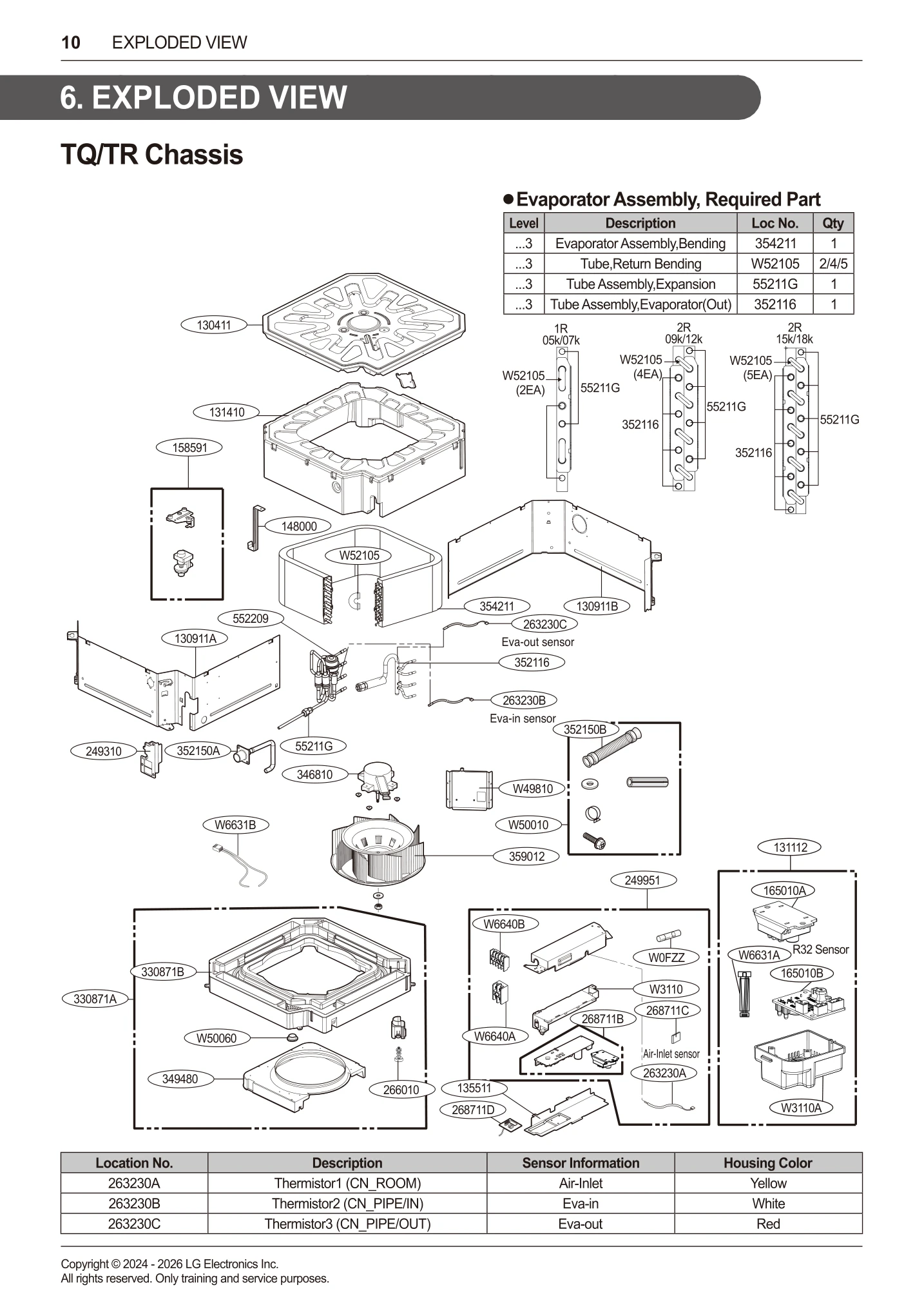 Tube Assembly, Expansion