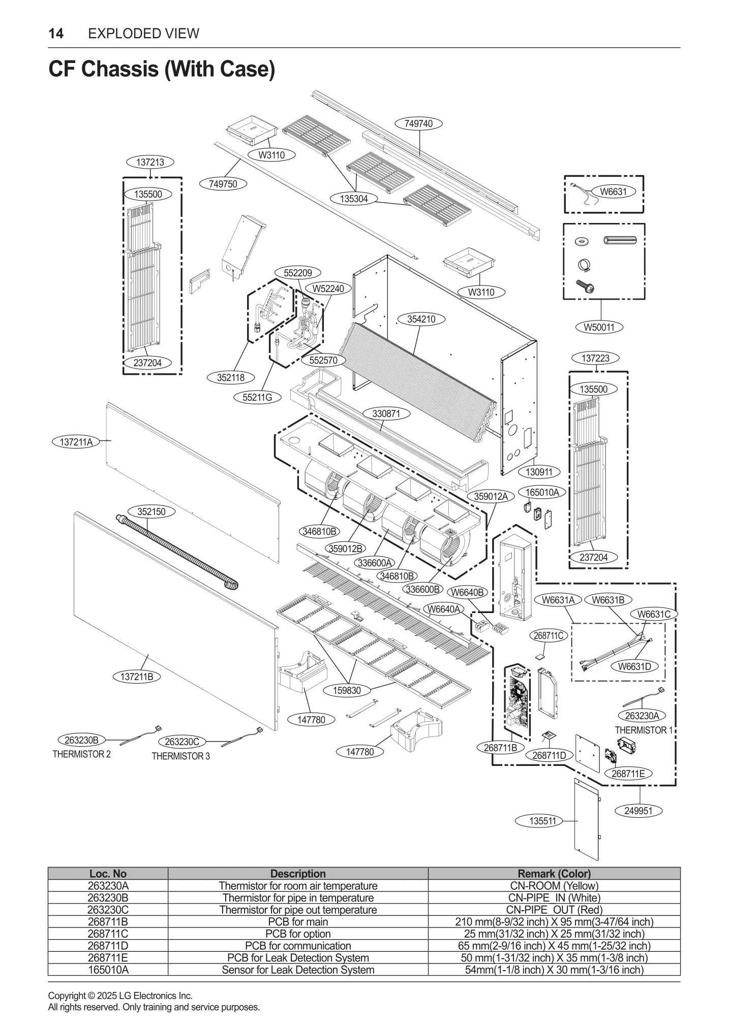 Case Assembly, Control(Indoor)
