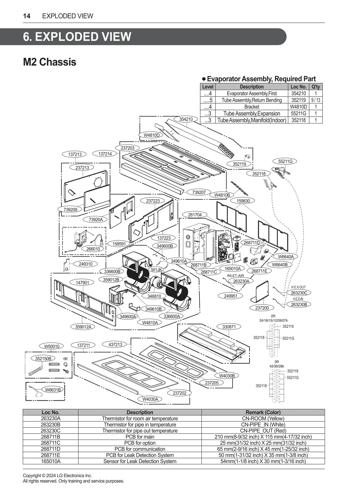 Tube Assembly, Expansion