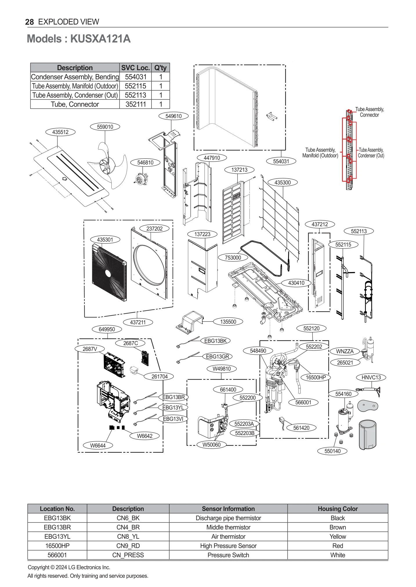 Condenser Tube Assembly