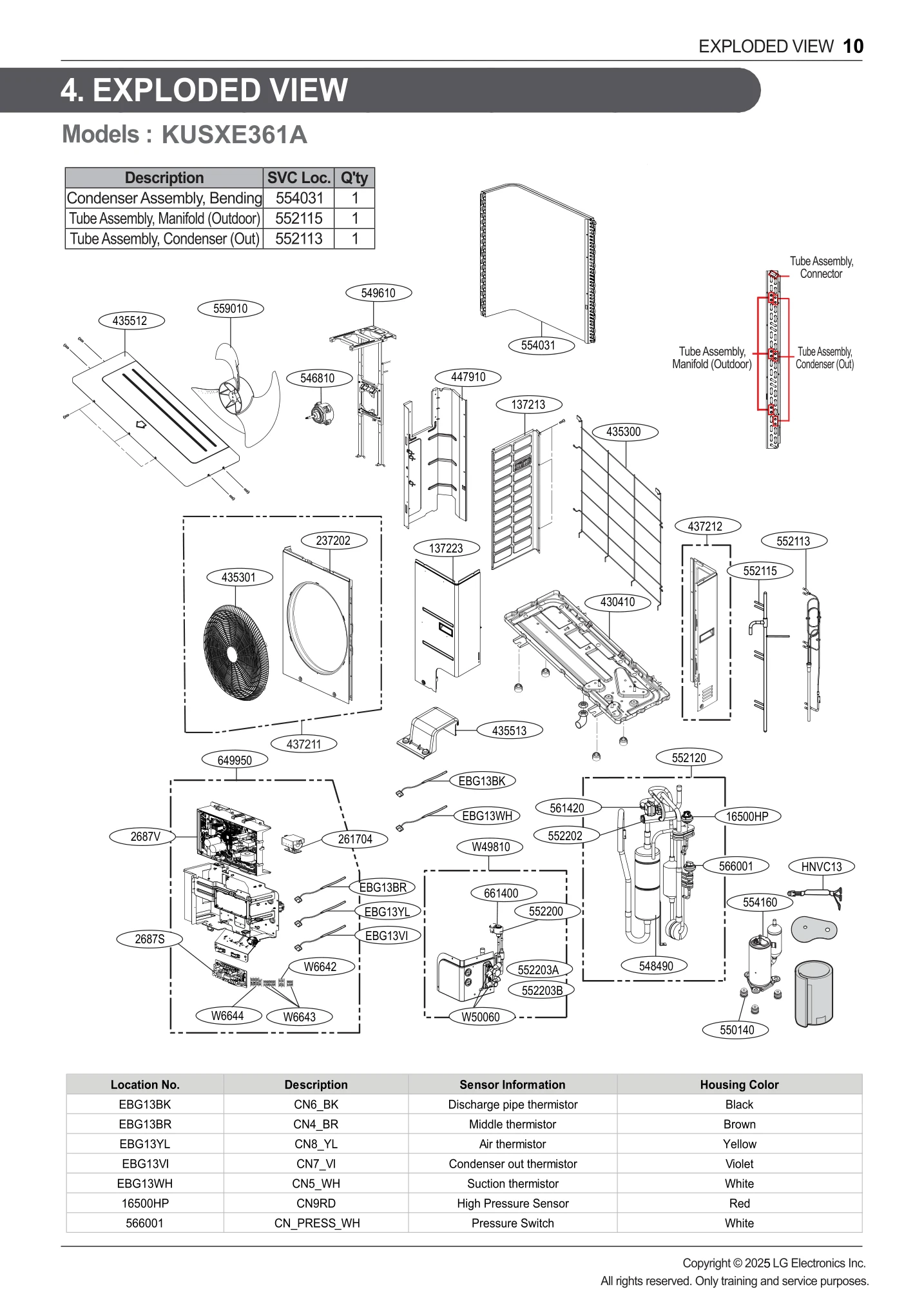 Cover Assembly, Top(Outdoor)