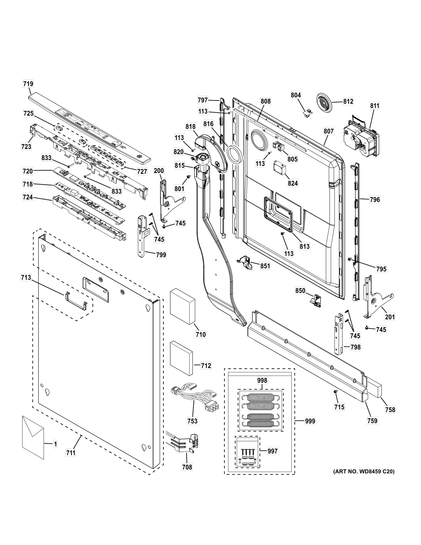 Foam Door Block