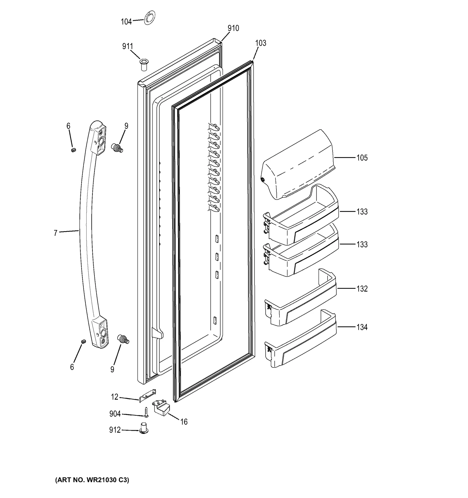 Door Foam Assembly