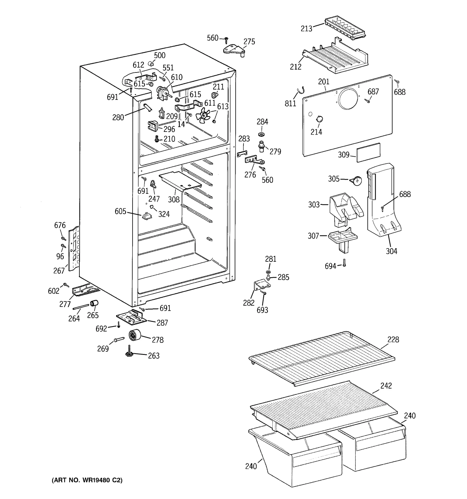 Bottom Hinge