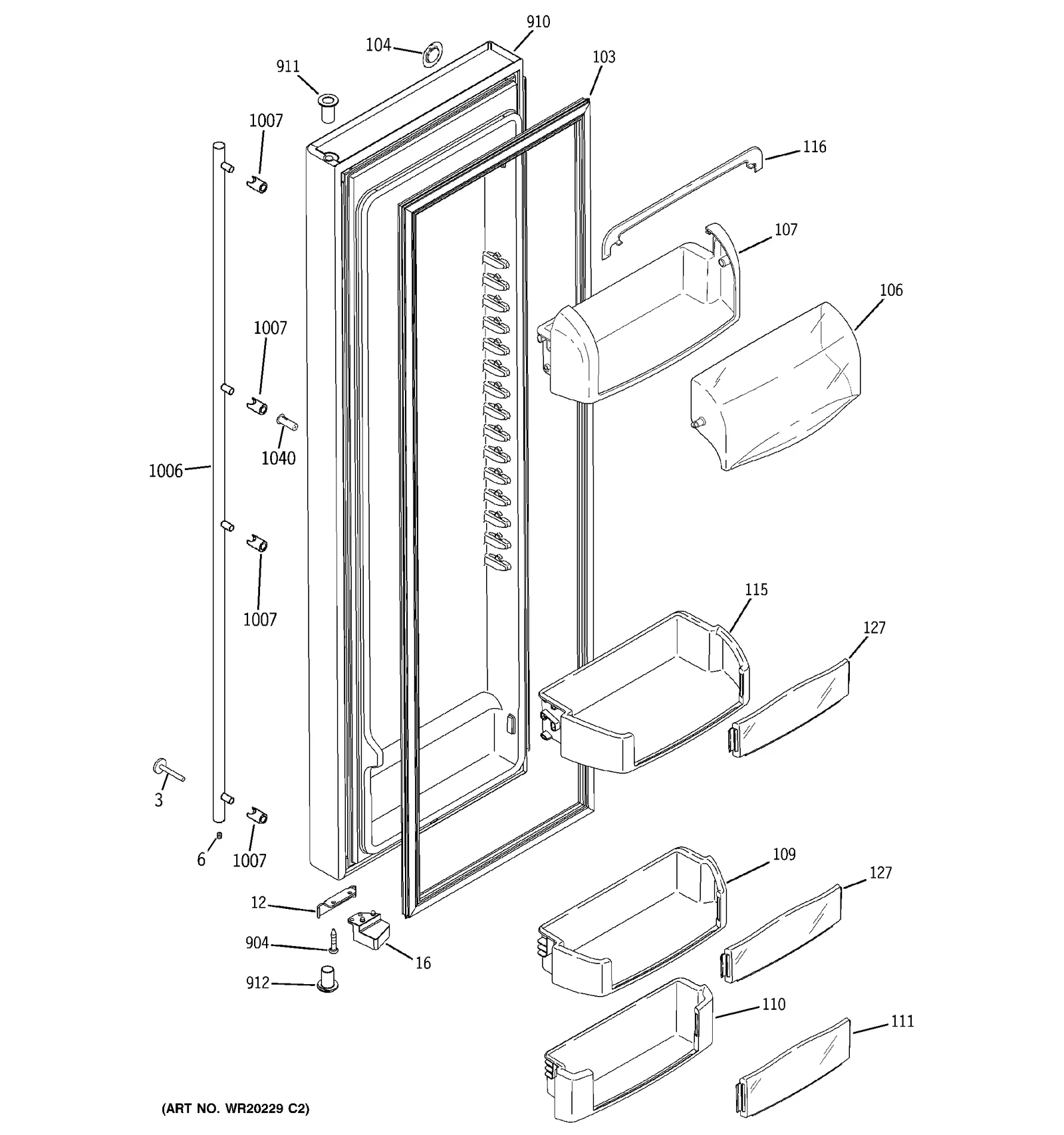 DOOR FOAM Assembly FF