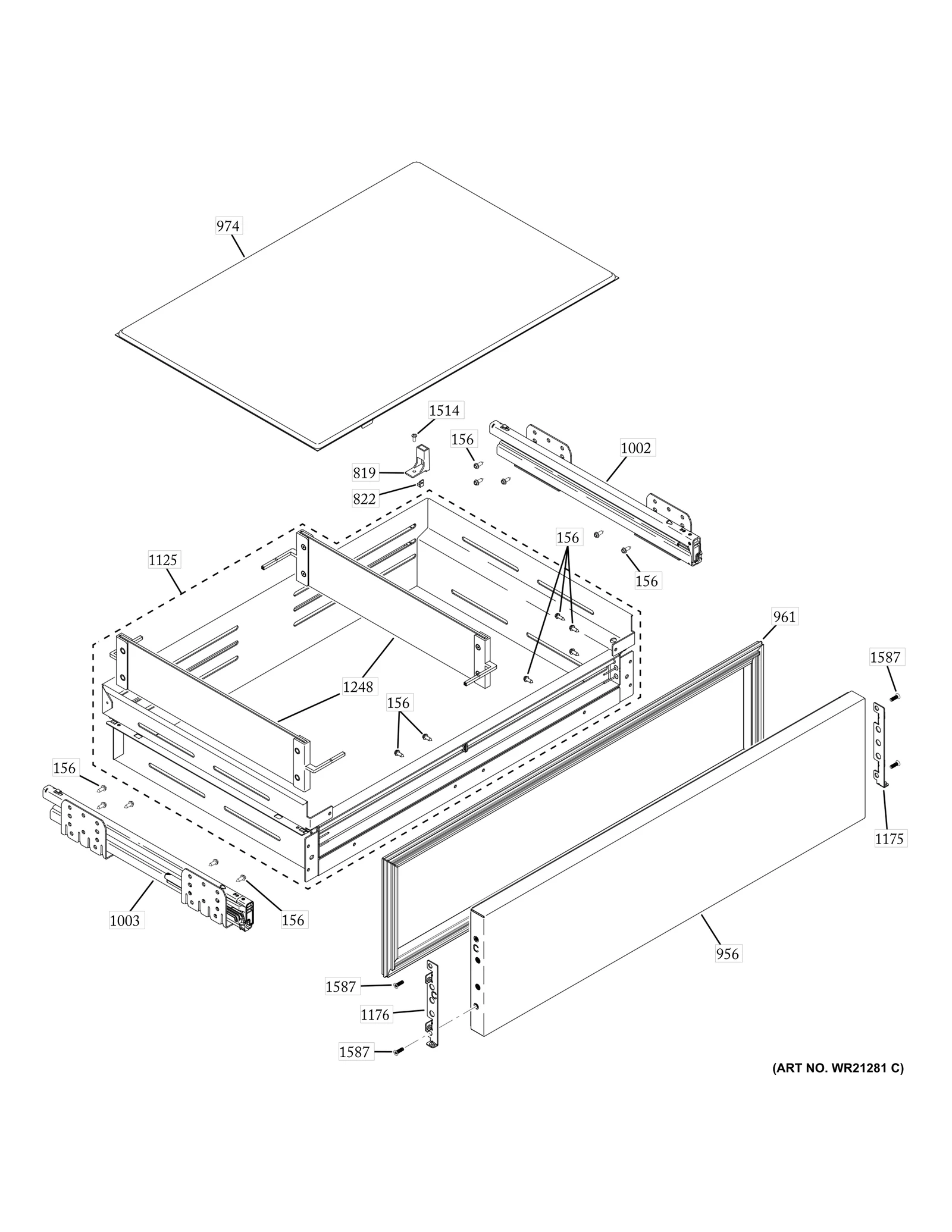 Convertible Drawer Basket W/ D