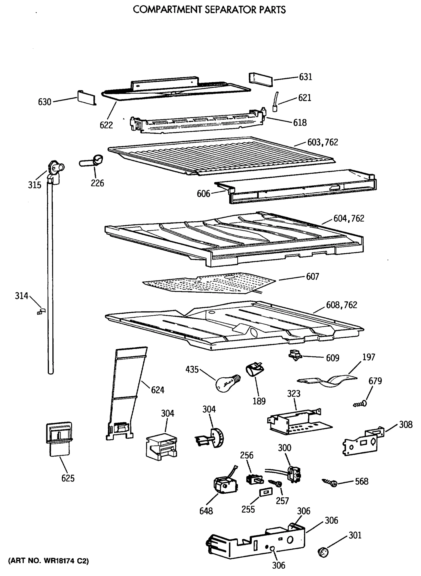 Defrost Heater Bracket