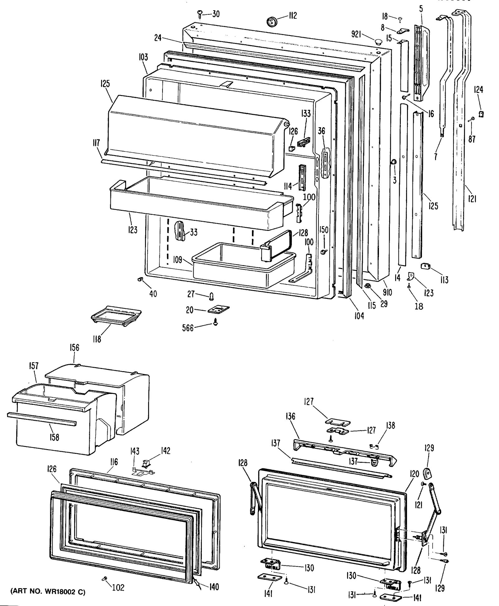 Door Assembly CMK
