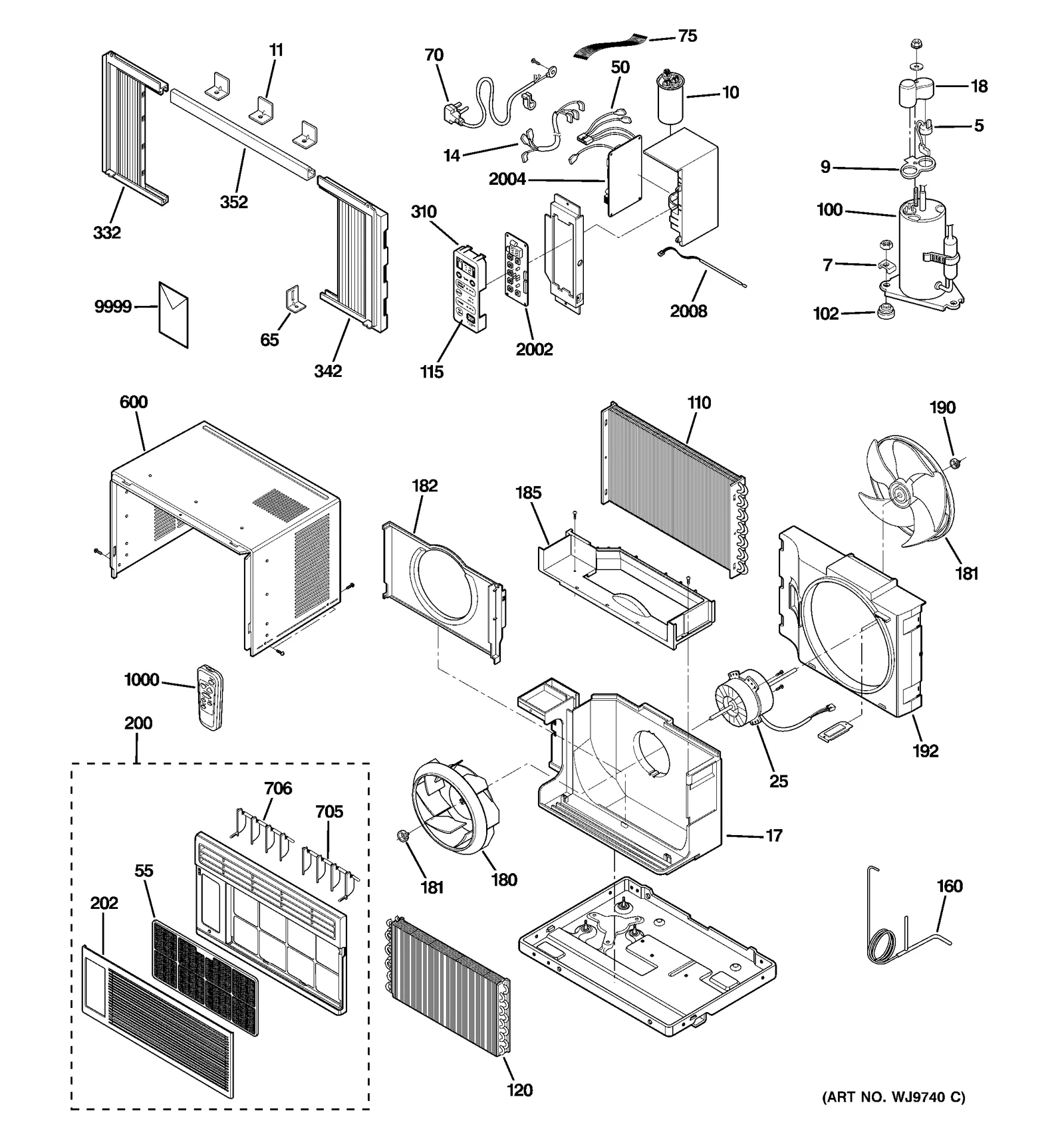 Air Conditioner Axial Fan