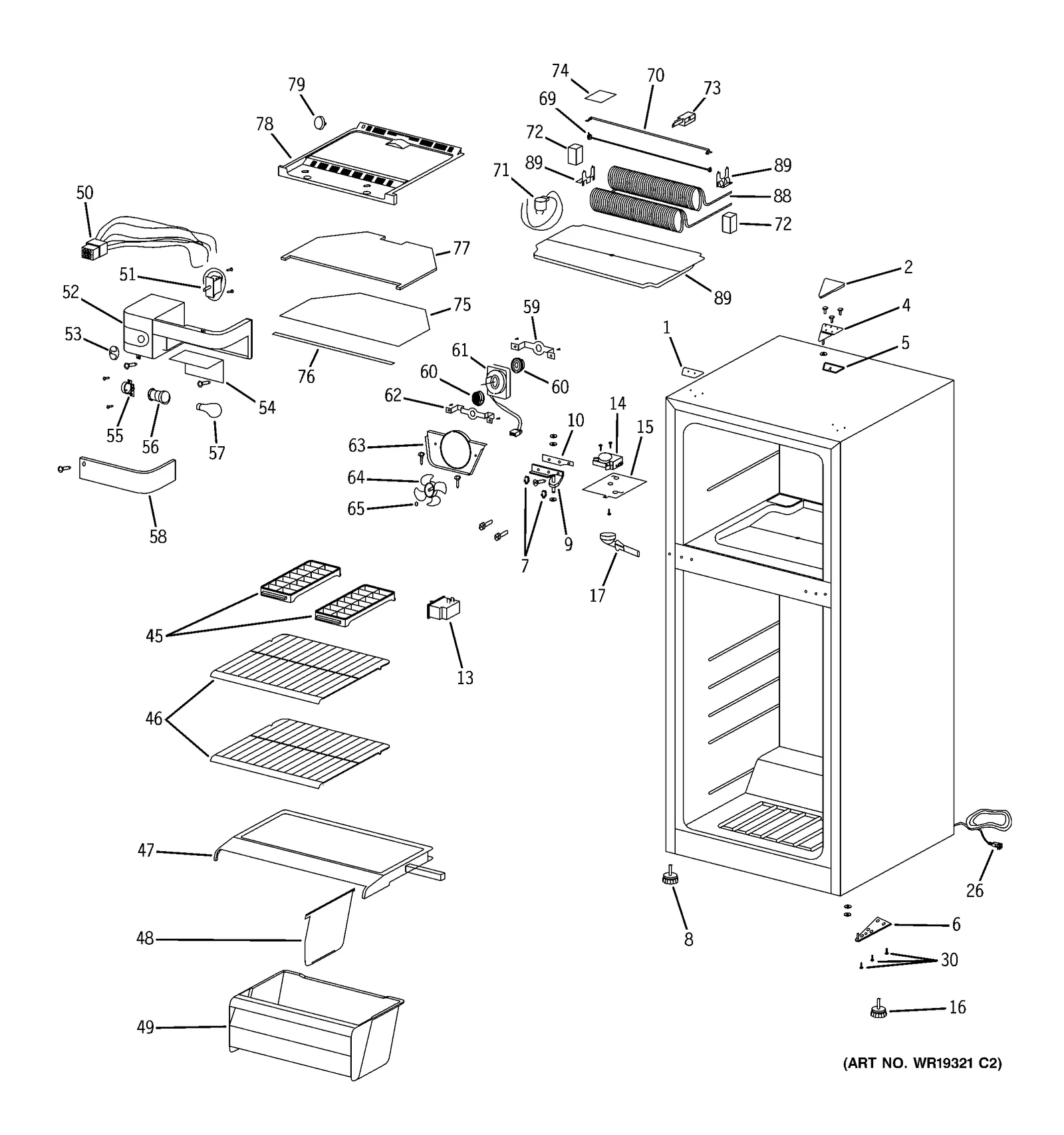 Middle Right Hand Hinge