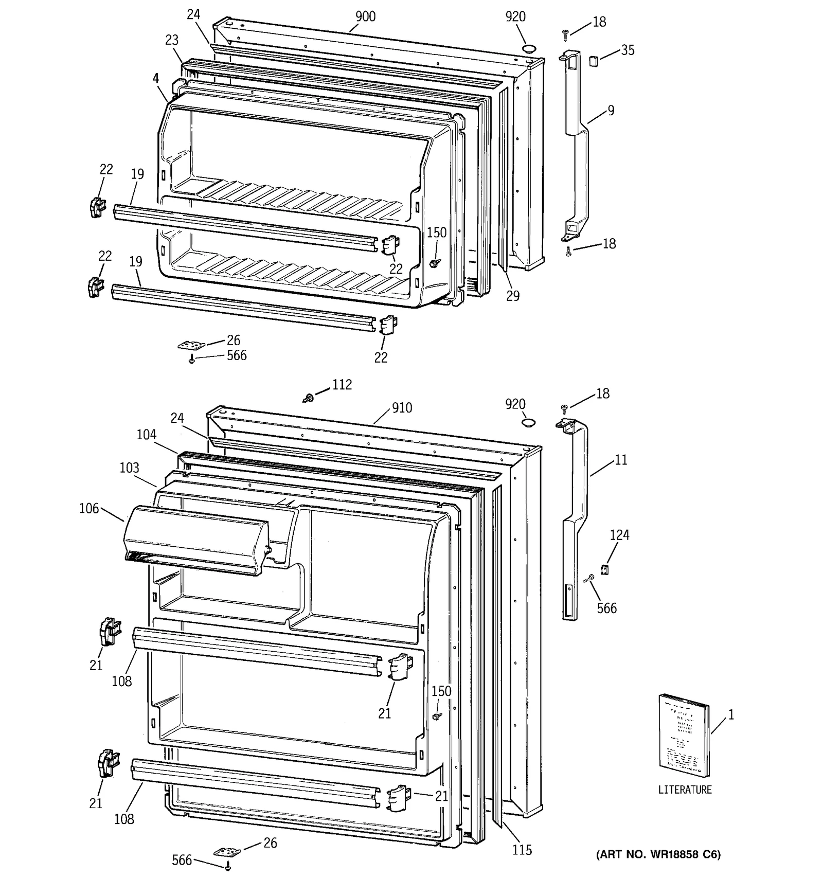Door Foam Assembly