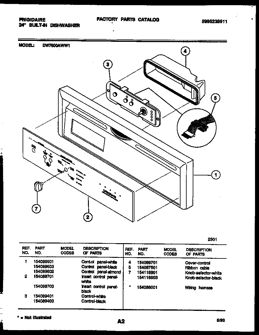 Control Panel Insert