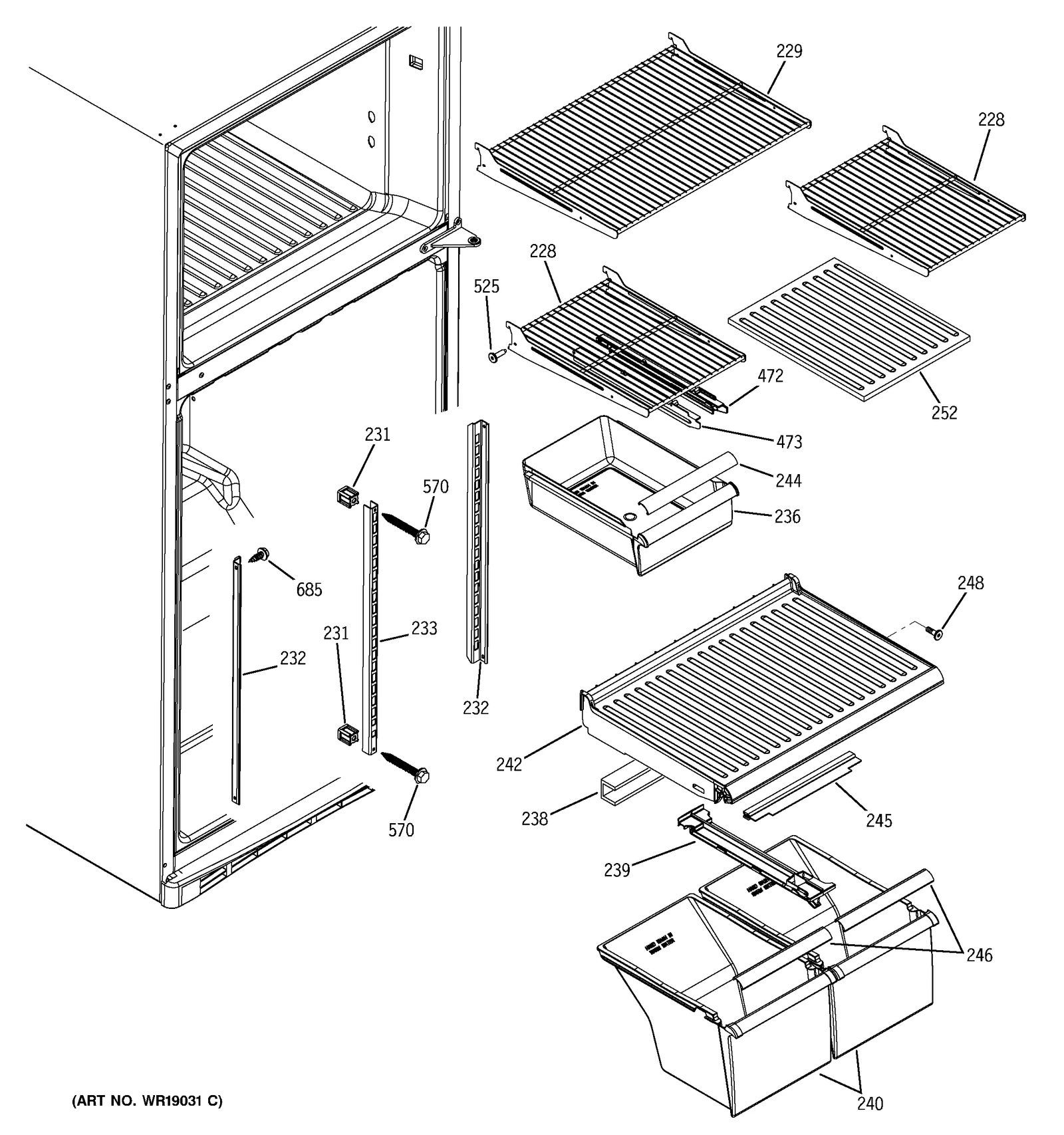 Support Rail VP Cover
