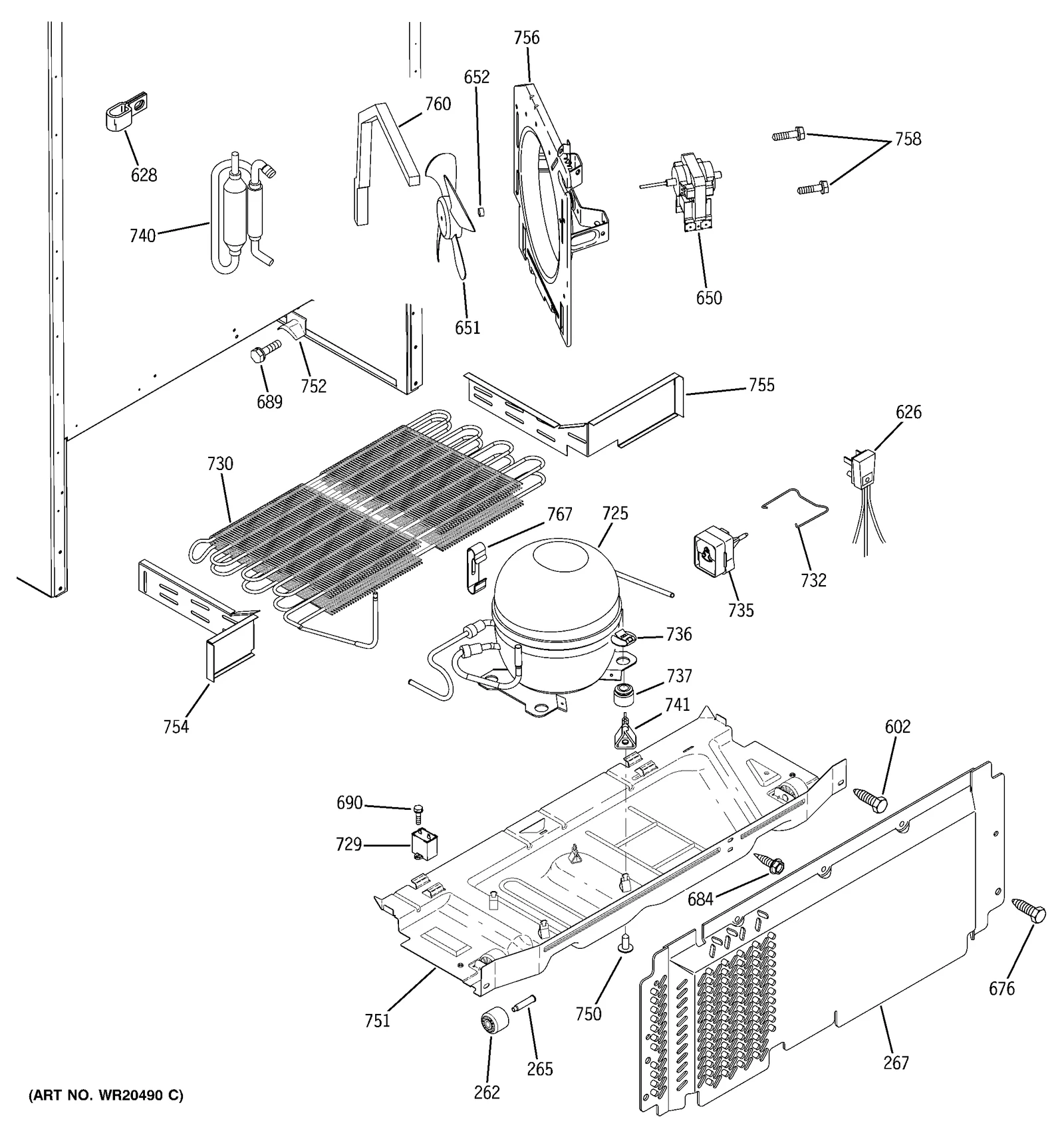 Condenser Fan Motor