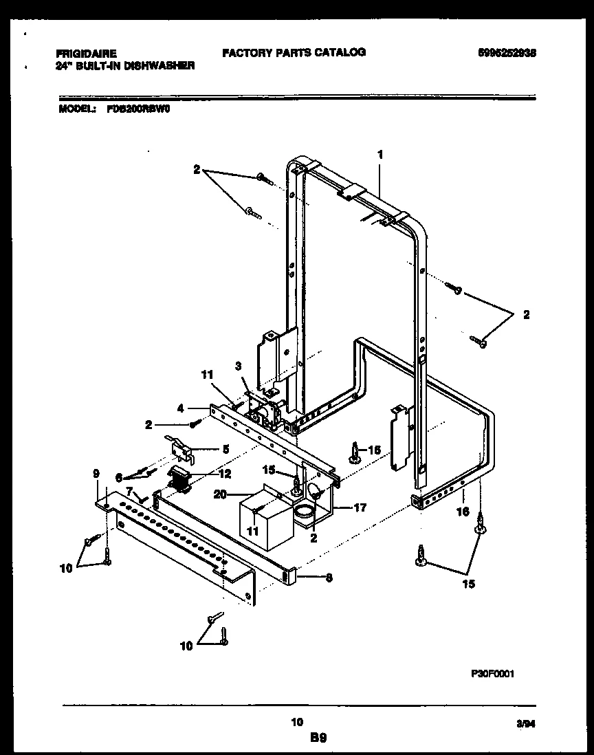 O/S1 Front Frame Assembly