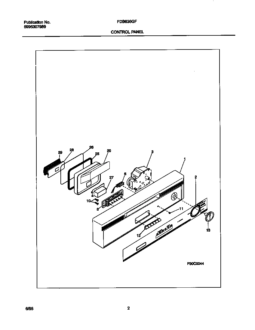Control Panel Insert
