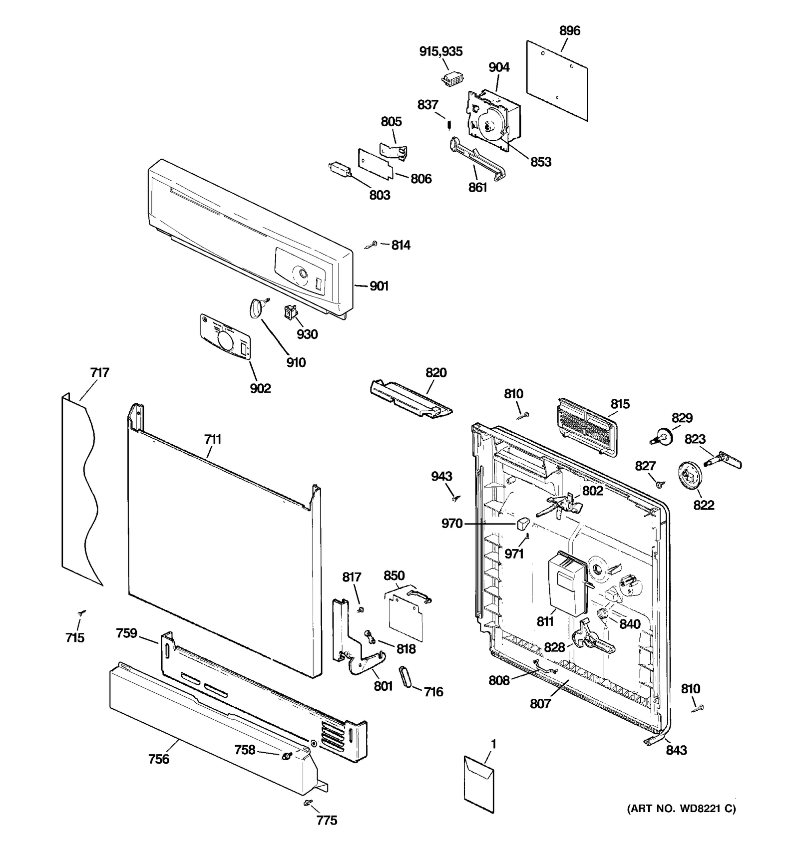 Escutcheon and Insert Assembly