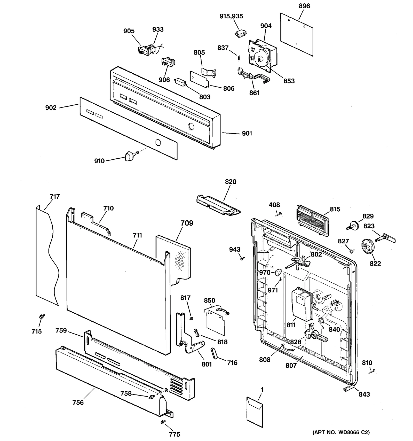 Escutcheon and Insert Assembly