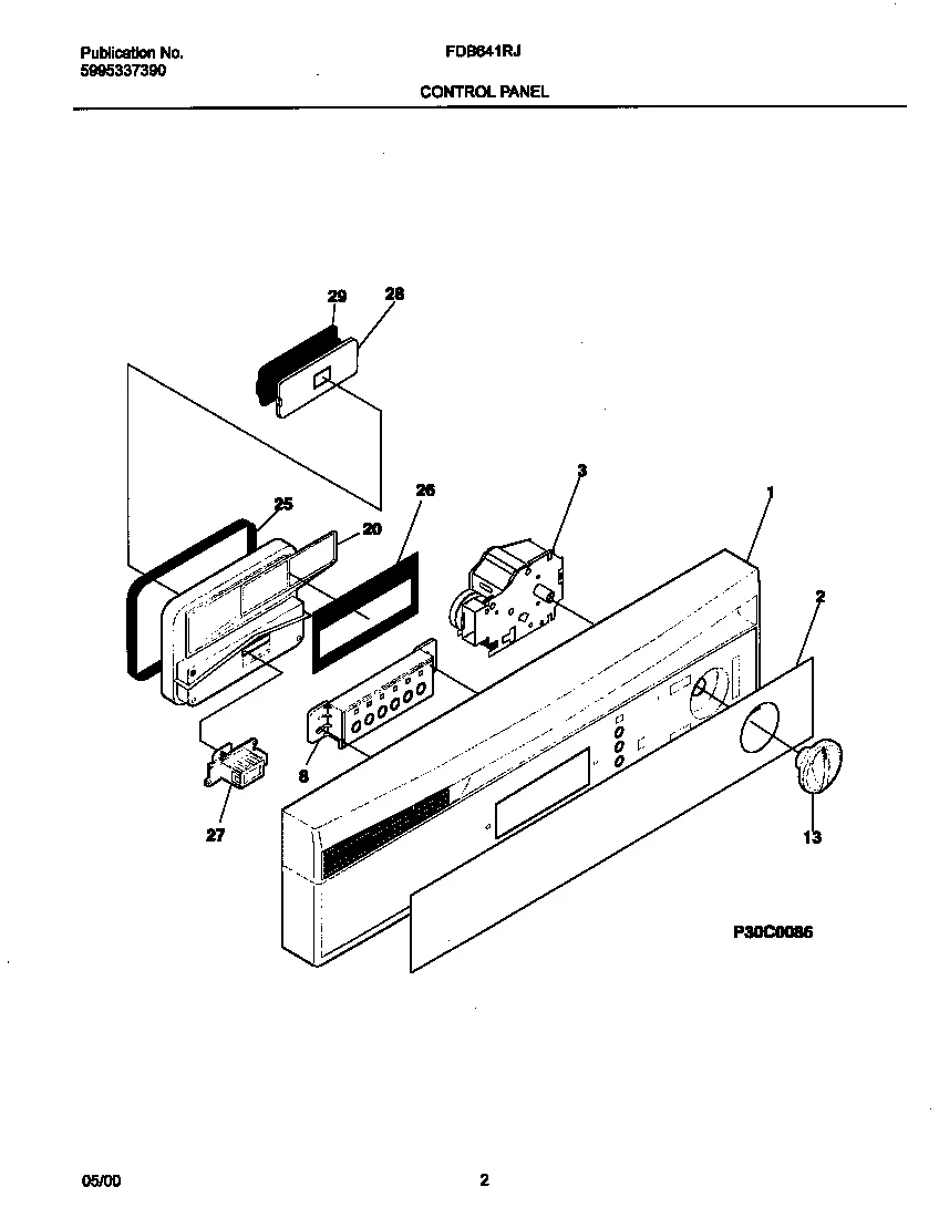 Control Panel Insert