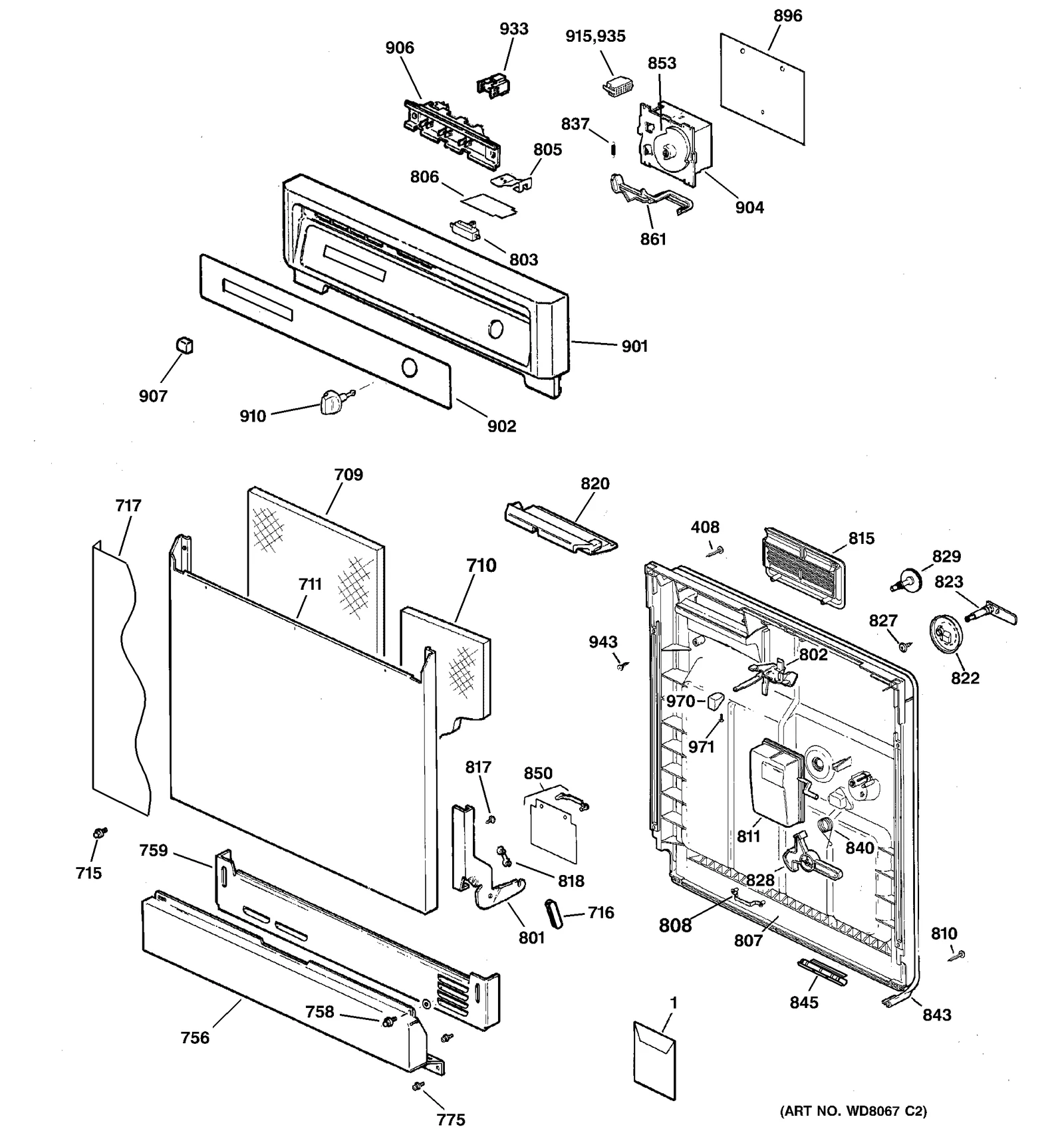 Escutcheon and Insert Assembly