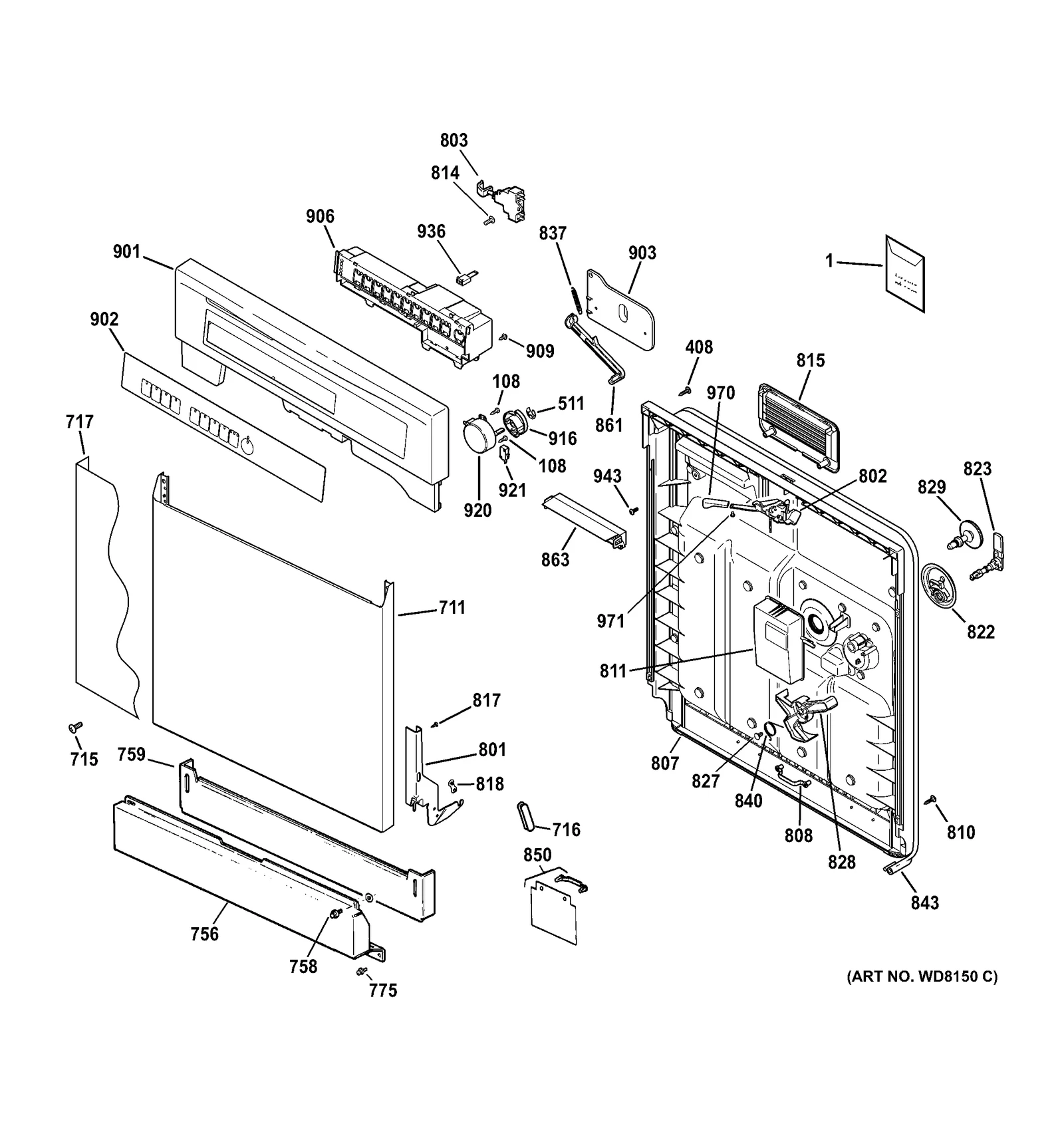 Escutcheon and Insert Assembly