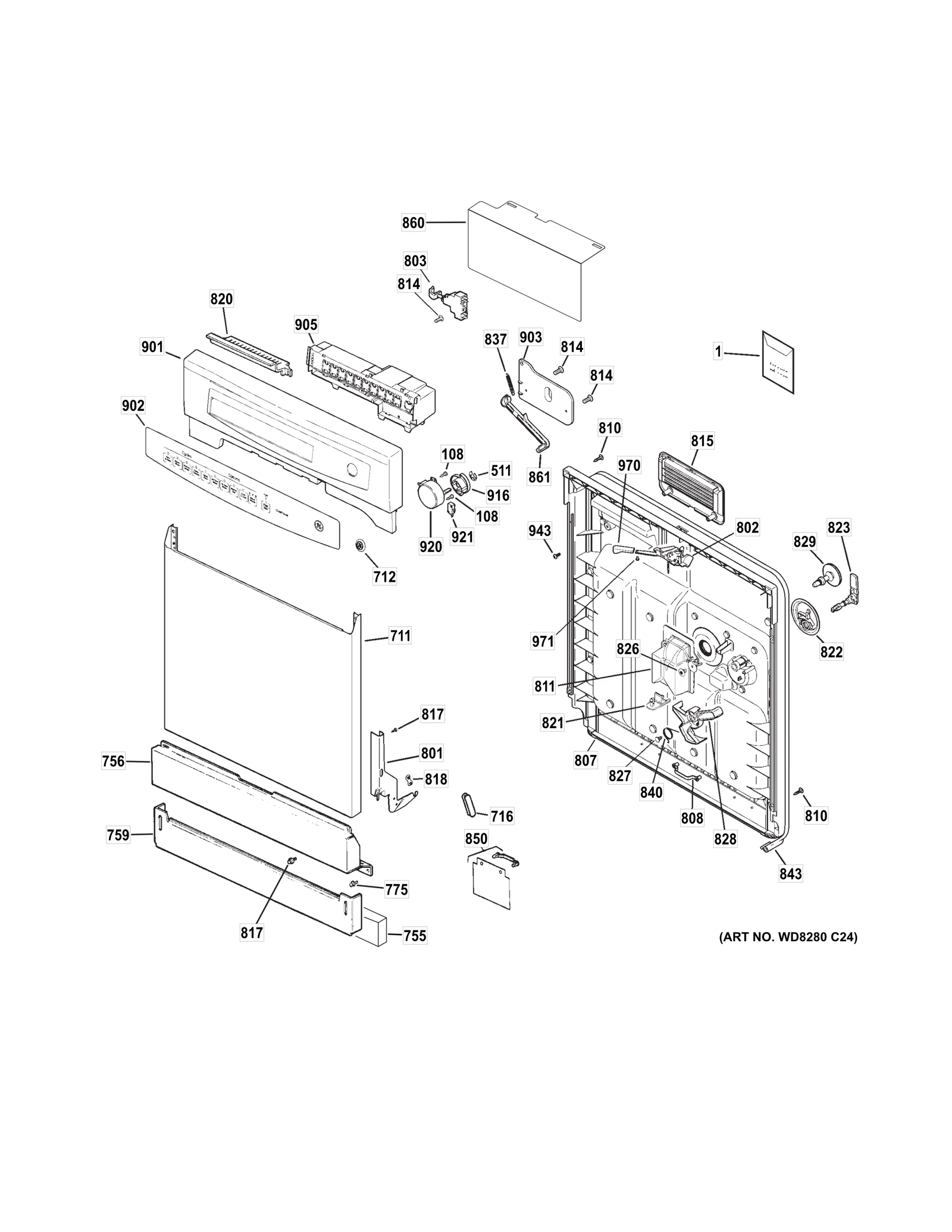 Escutcheon Insert Assembly