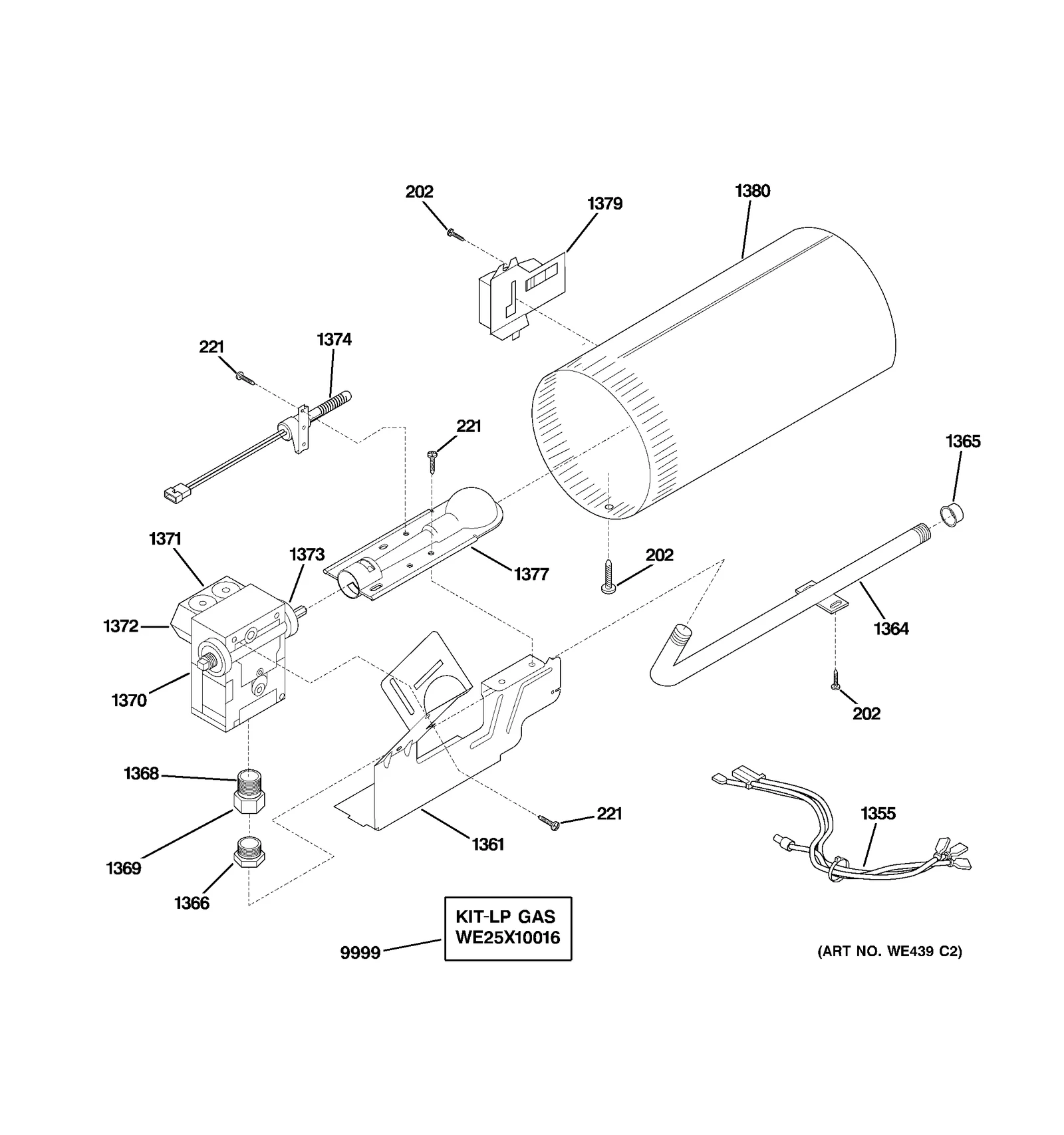 Gas Valve Harness