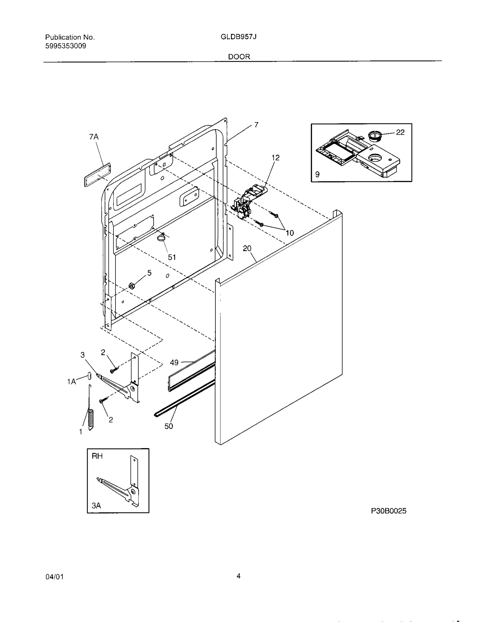 O/S1 Outside Door Panel