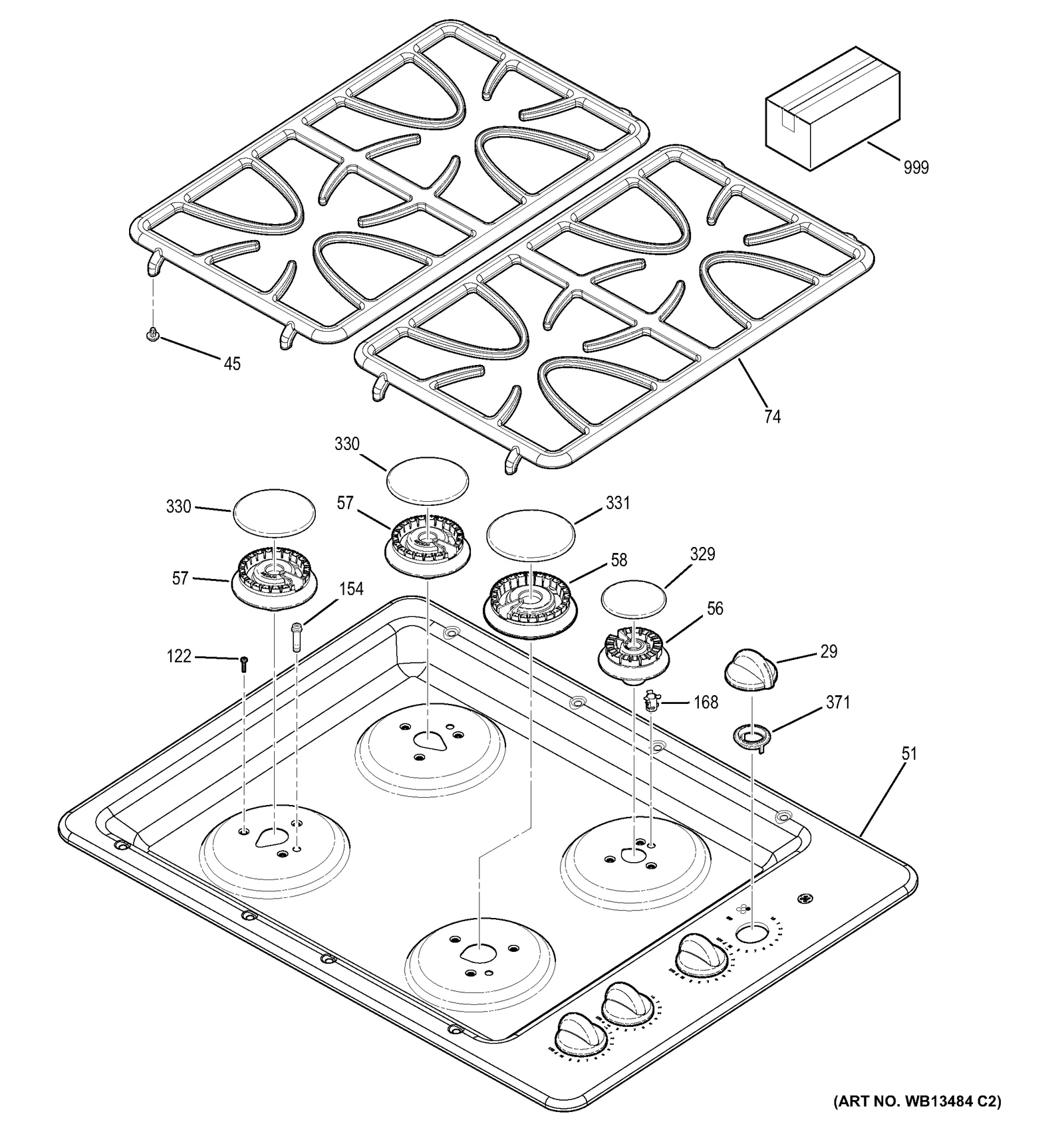 30 Maintop Graphics Assembly