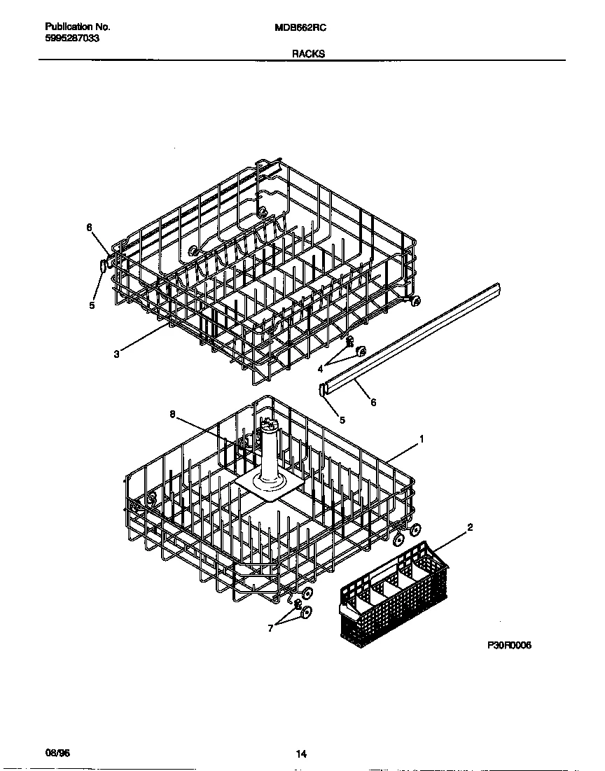 Upper Rack Assembly