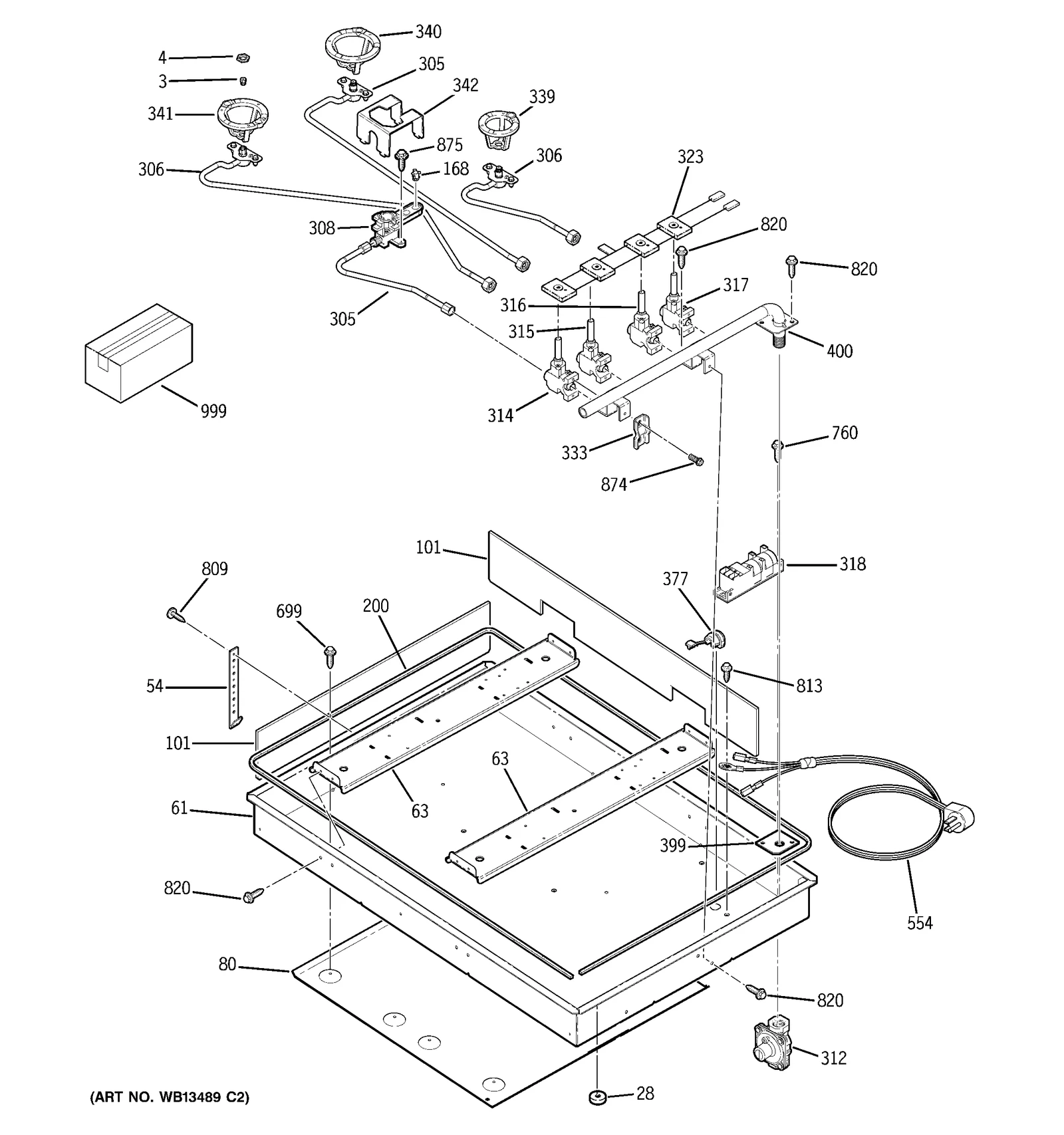 Burner Support Bracket