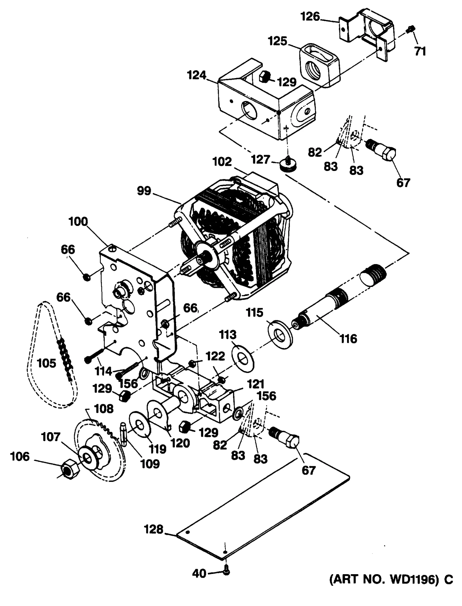 Motor Trunnion