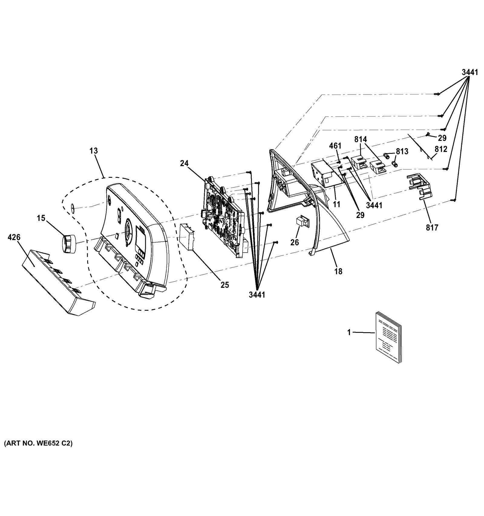 Guide Light and Label Assembly