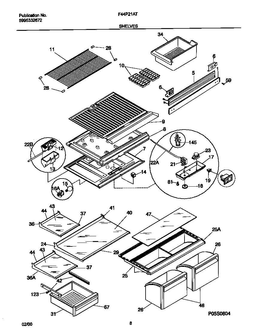 Half Shelf Frame