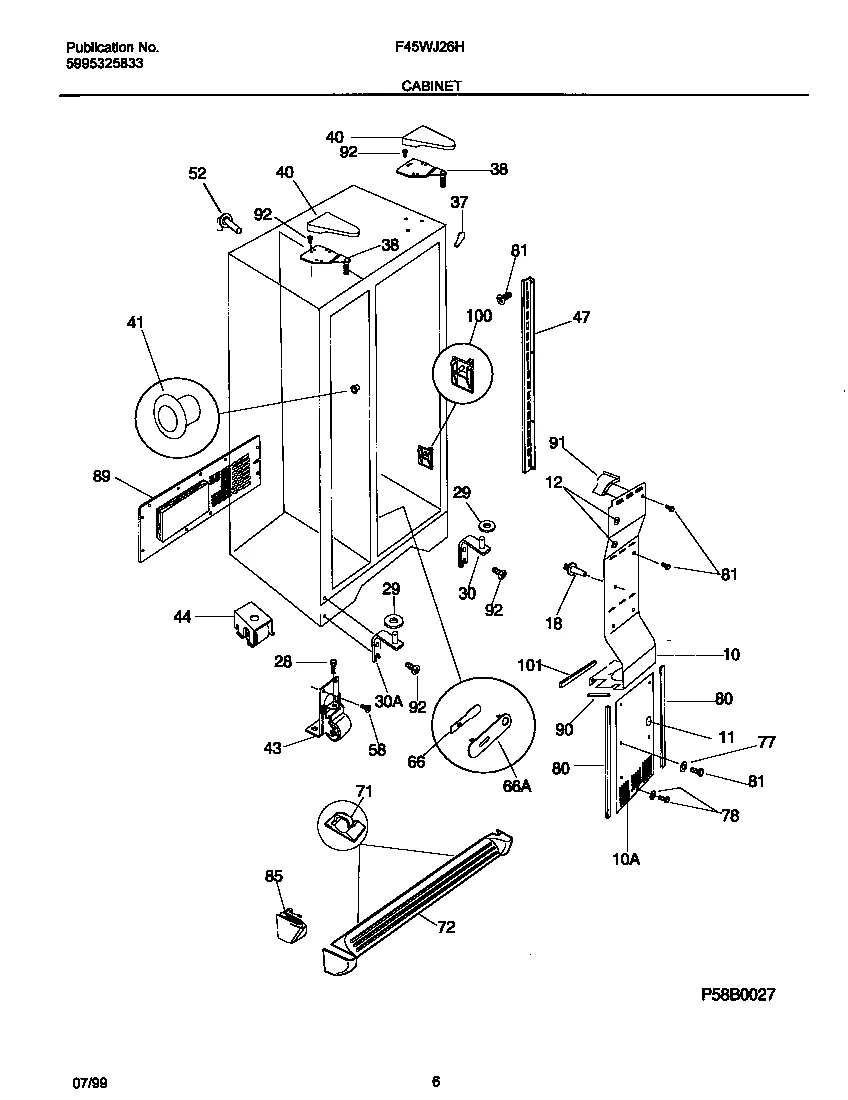 Lower Hinge Cover