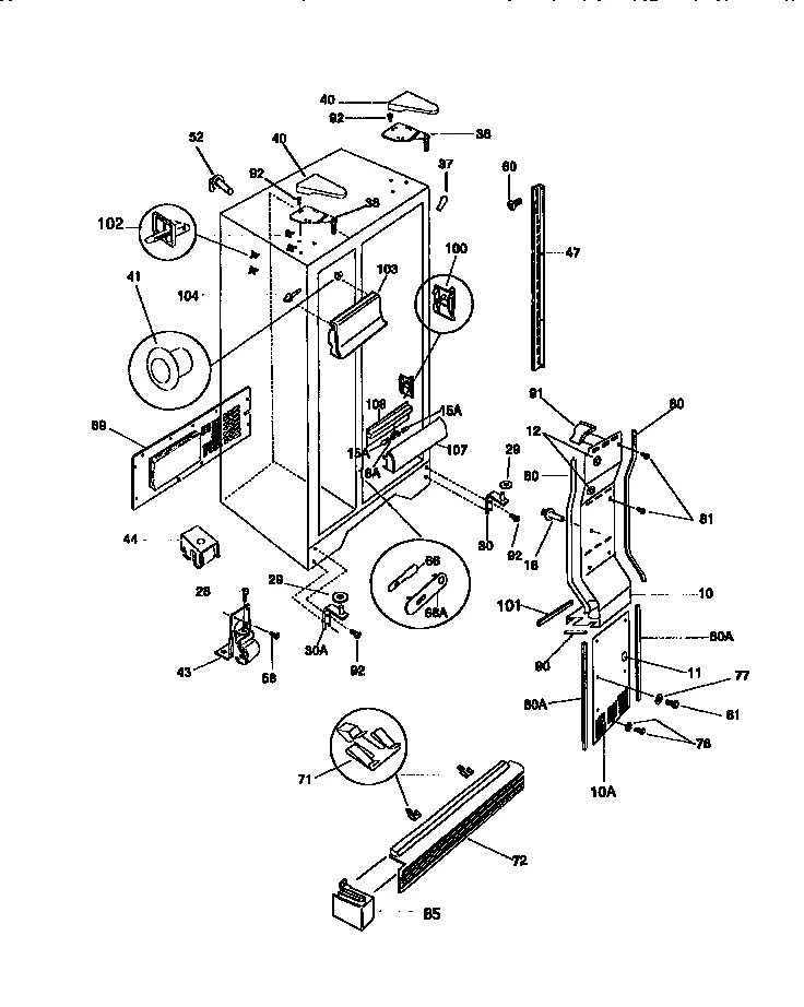 Lower Hinge Cover