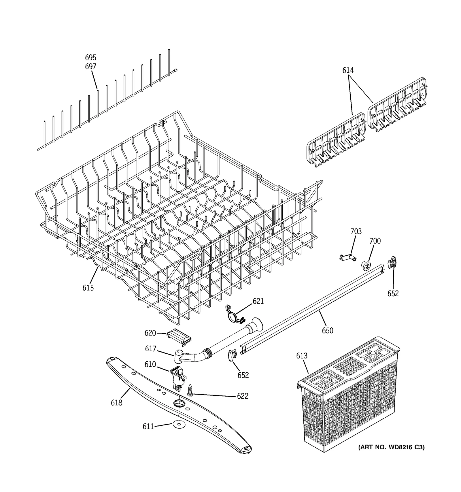 Basket Small Accessories Assembly