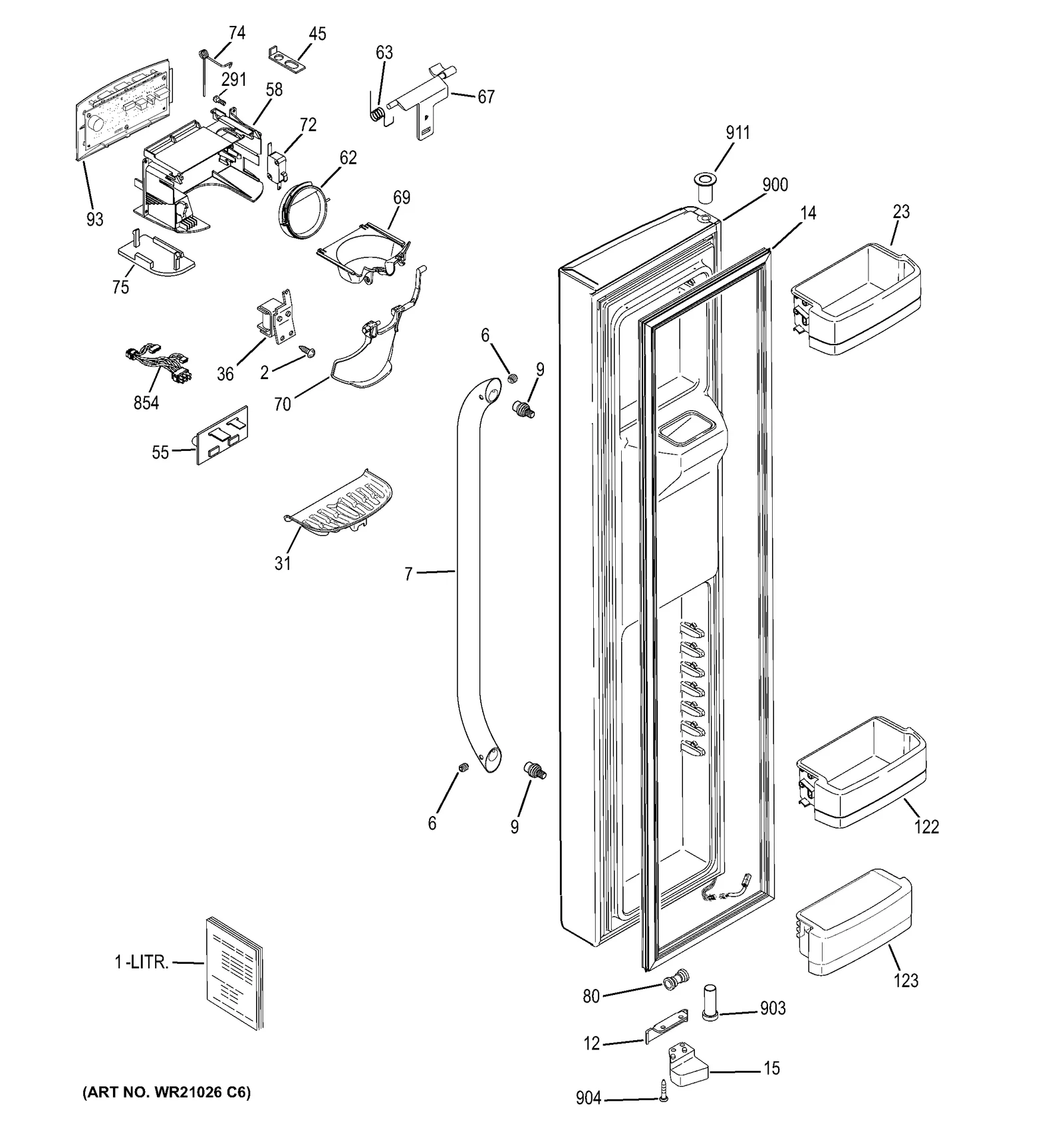 Door Foam Assembly
