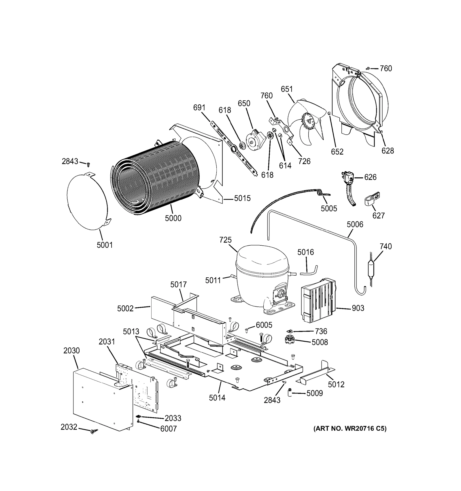 Condenser Fan Orifice