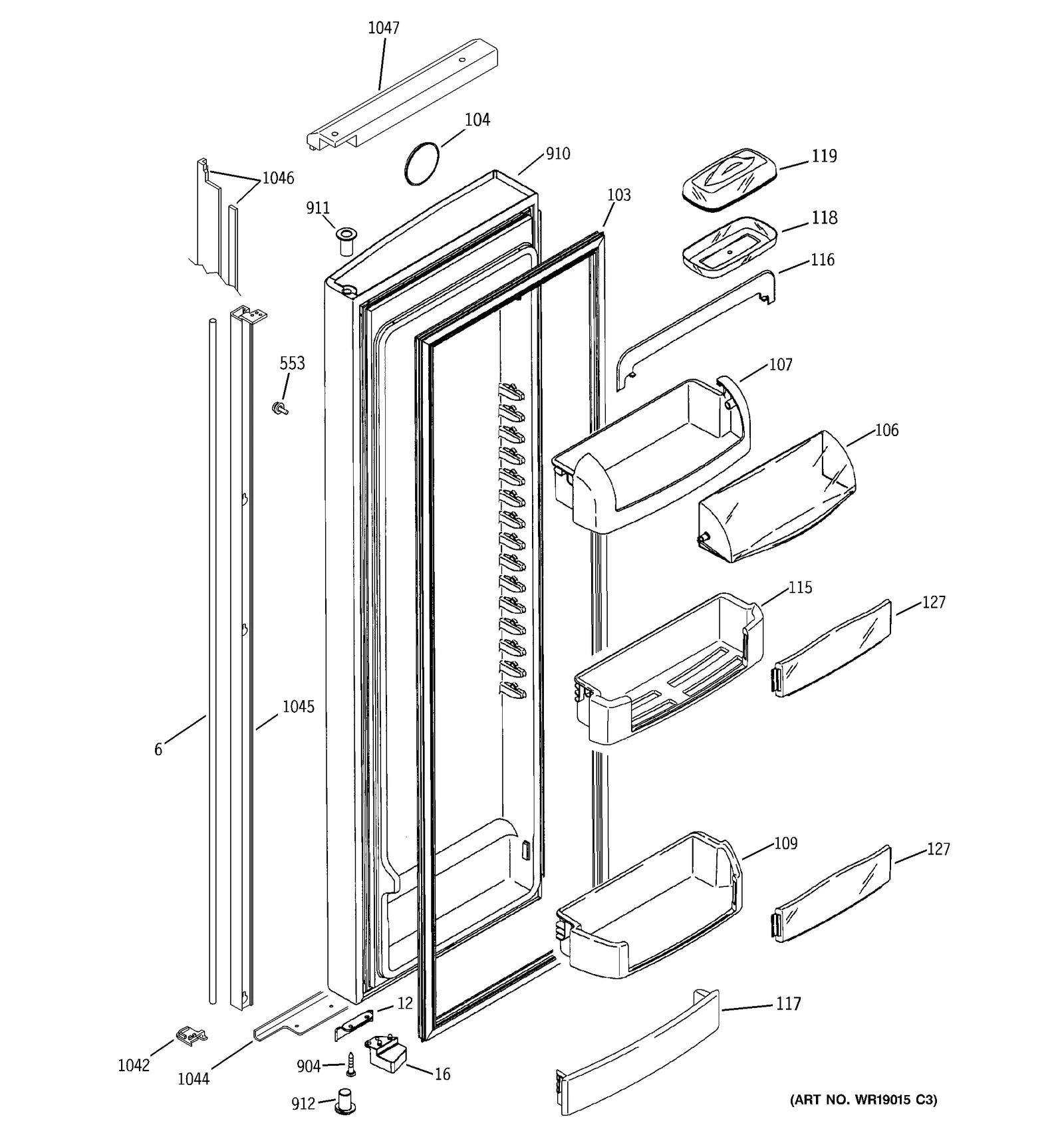 Stainless Steel Door Side Trim