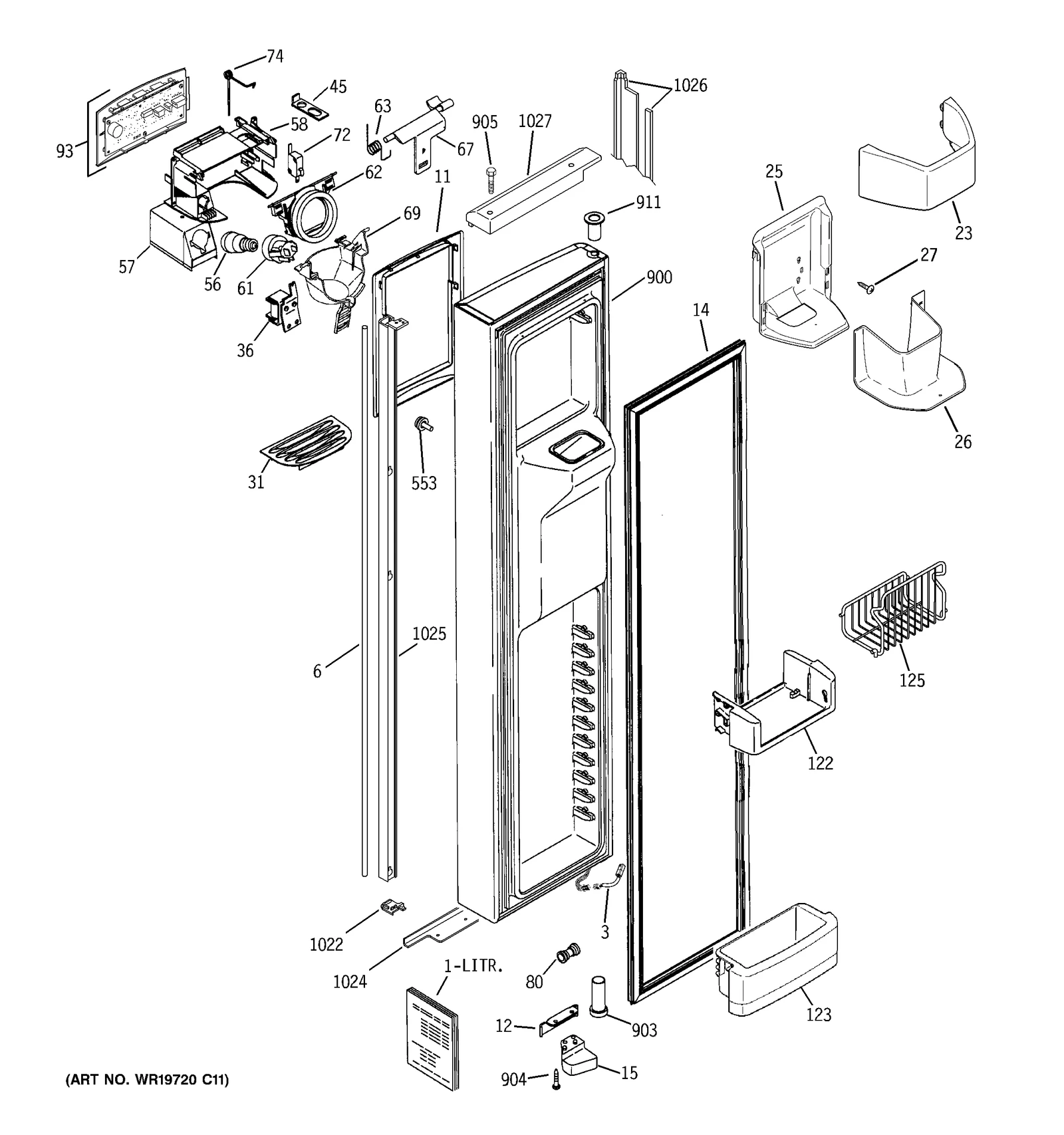 Door Assembly Kit BQ