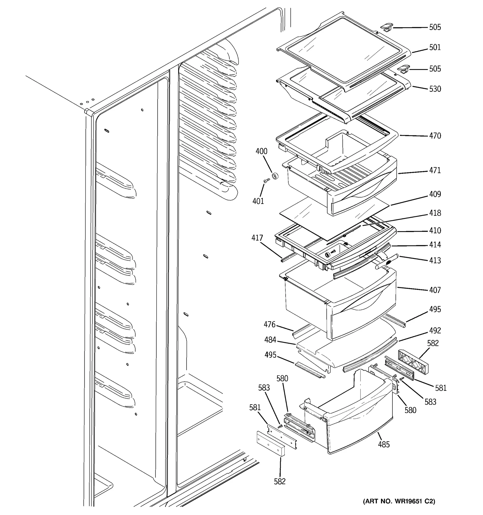Pan Frame Assembly