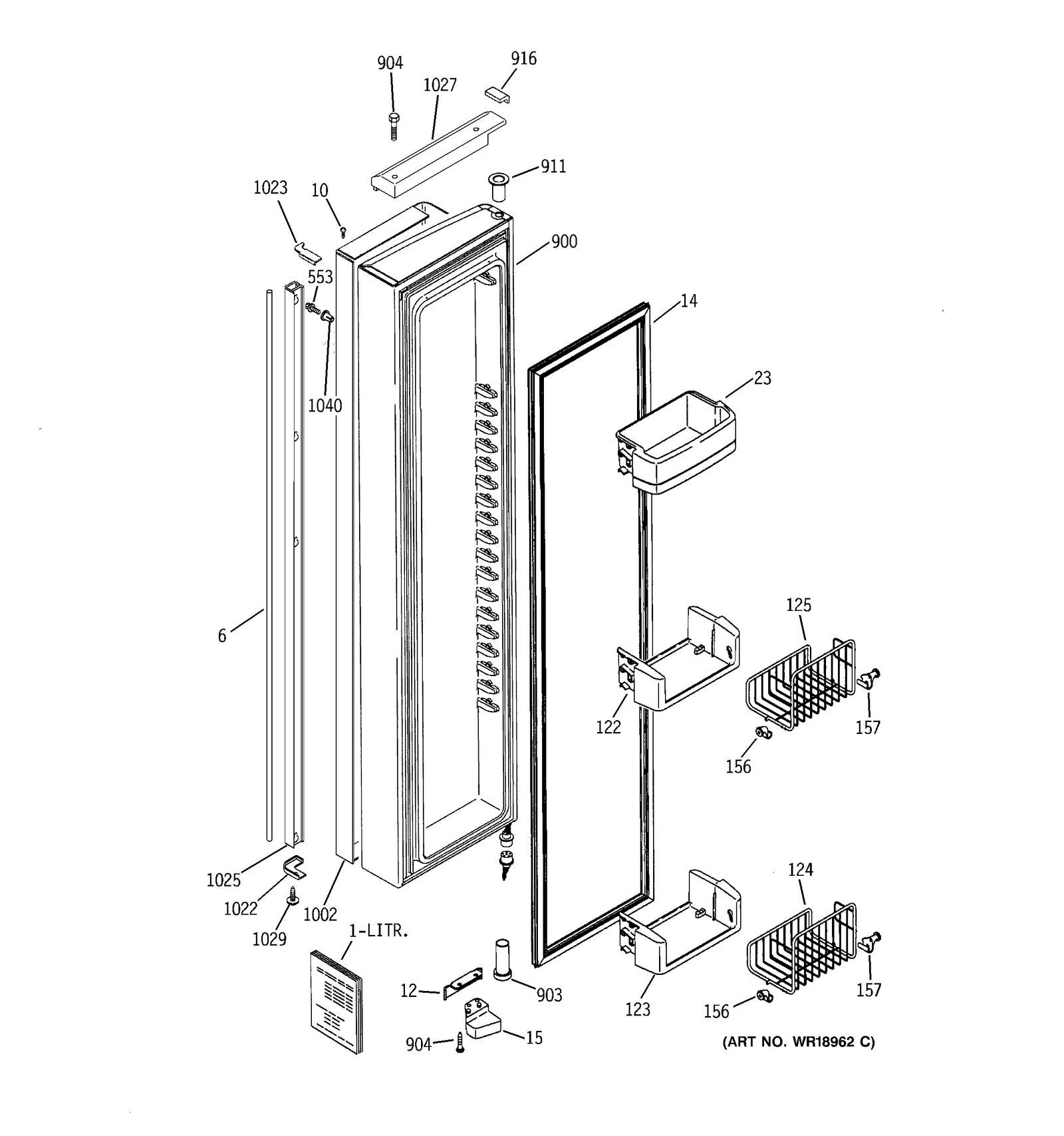 Corner Hinge Cap